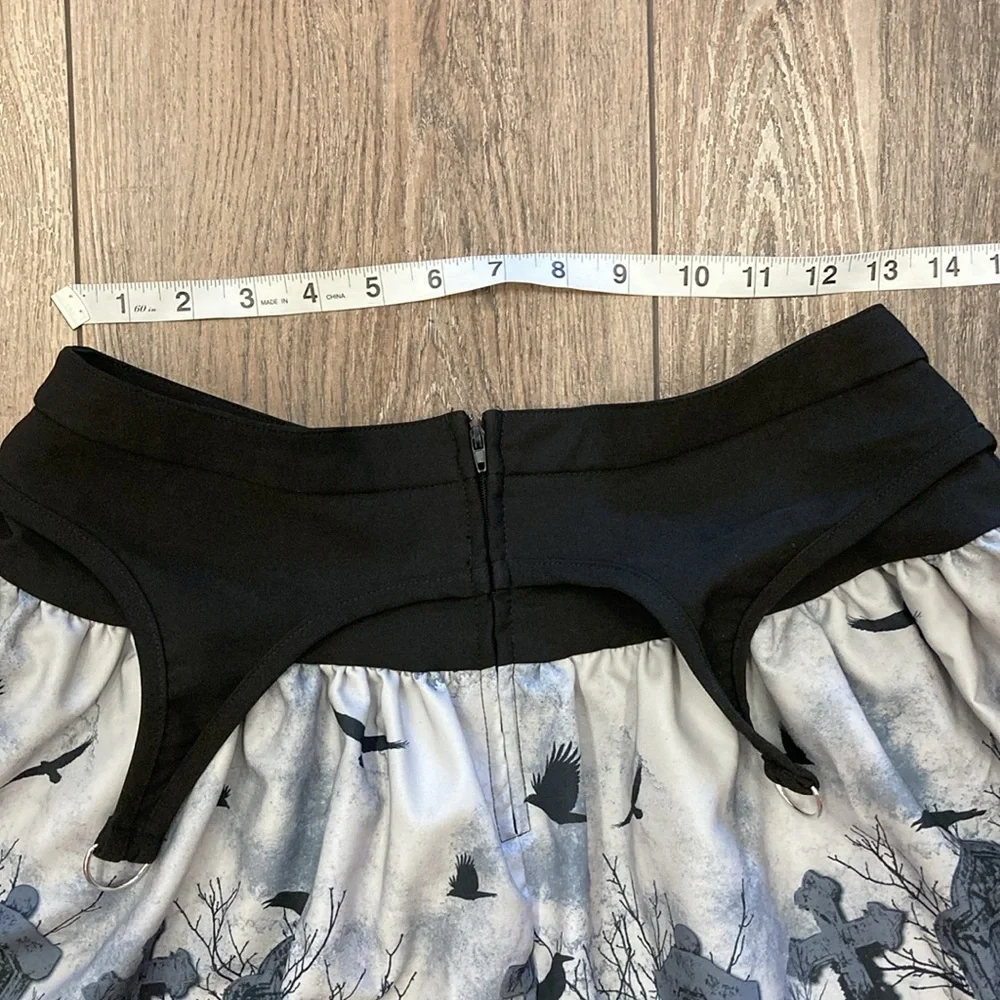 Mini, costume, goth, skirt, casual, grunge, festival, school, Halloween
